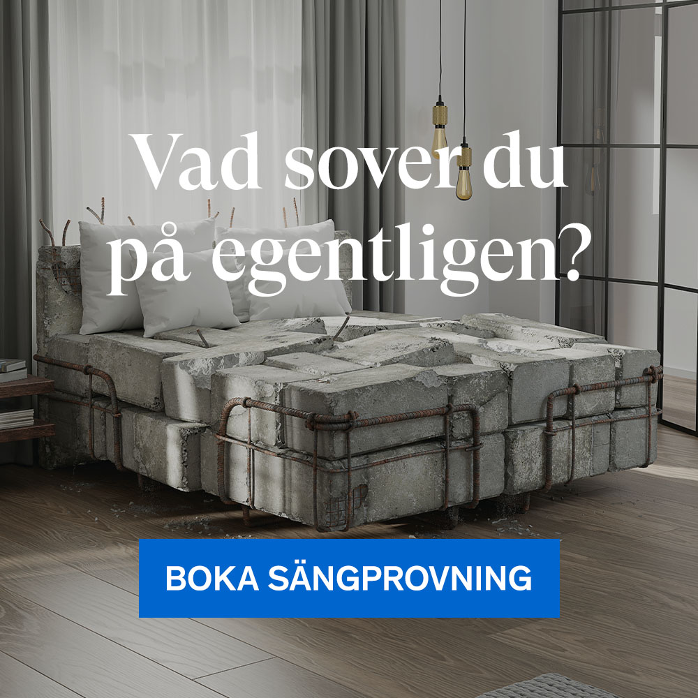 Ligg bättre till! Låt oss hjälpa dig. Boka sängprovning